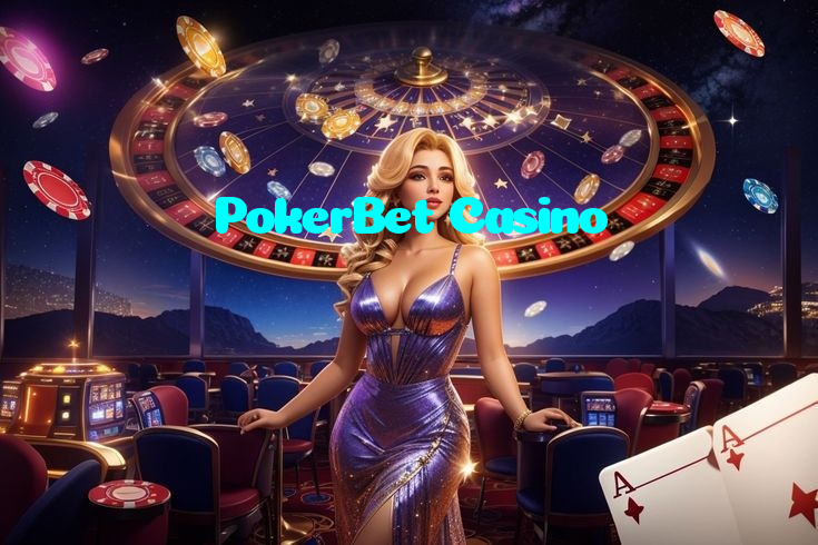 PokerBet Casino casino presented on mobile device in Pakistan with slots and live games
