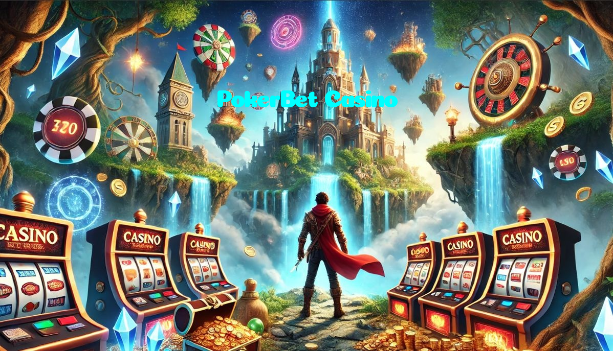 PokerBet Casino casino presented on mobile device in Pakistan with slots and live games
